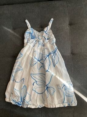 EUC Gap Kids Floral Summer Dress Size XS
